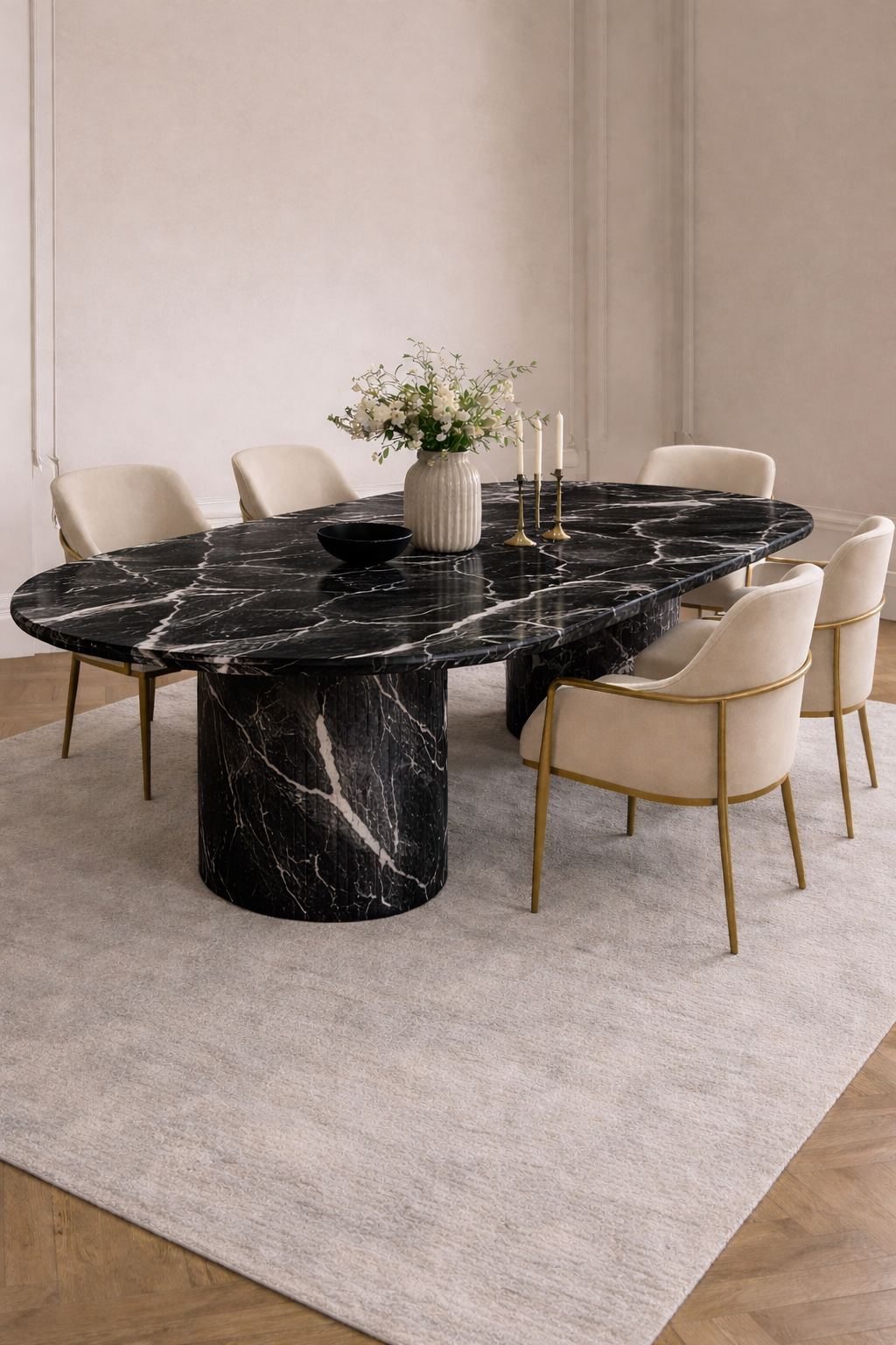 Belgrave Nero Marquina in Nero Marquina